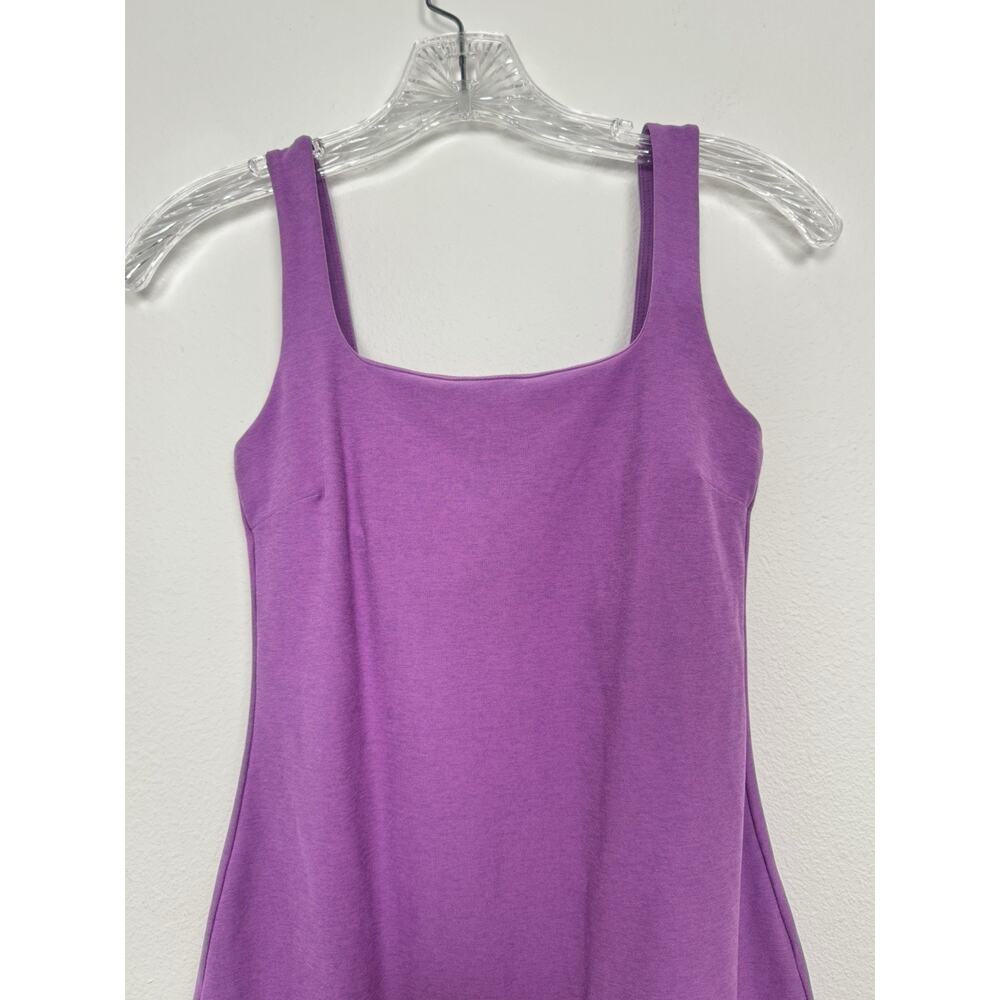 Beyond Yoga Icon Midi Dress Women’s XS Purple Spacedye Stretch - Picture 3 of 11